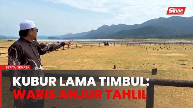 Kubur lama timbul di Tasik Pedu, waris berkumpul anjur majlis tahlil