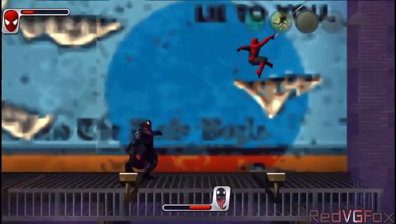 Spider-Man; Web of Shadows (PSP) - Gameplay