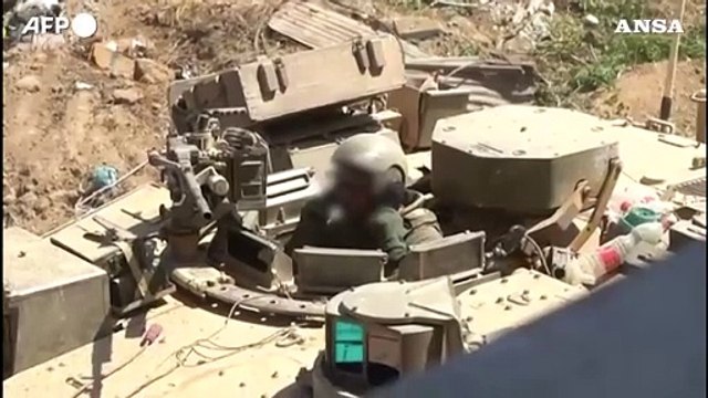 Gaza, le operazioni di terra dell'esercito israeliano