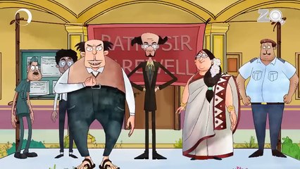 राठी सर का Send Off _ Badrinath and Budhdeb _ Comedy Cartoon _ Hindi Cartoon _ TV Show _ Zee Kids