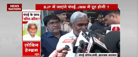 दिल्ली पहुंचे झारखंड में पूर्व सीएम चंपई सोरेन