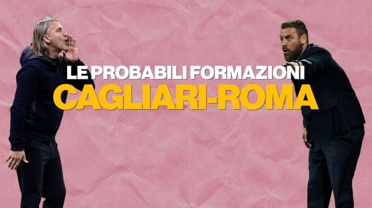 Serie A, Cagliari-Roma: le probabili formazioni per la prima giornata