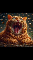 Cat vs Swarm of Bees