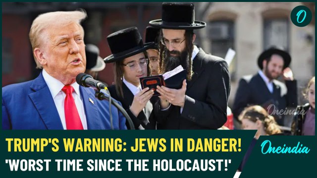 Donald Trump: This is the most dangerous time to be a Jew ‘since the Holocaust’ | Watch full Speech