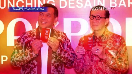 Kemenkumham Resmi Luncurkan Desain Paspor Baru Bernuansa Merah-Putih Pada HUT Ke-79 RI