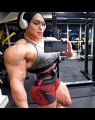 La mujer más musculosa del mundo.