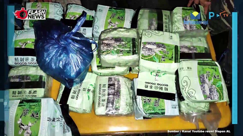 TNI AL Gagalkan Penyelundupan 21 Kilogram Sabu Senilai Rp25 Miliar di Perairan Muara Bagan Sumatera Utara