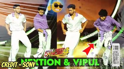Nextion _ Vipul Mesmerizing Performance IBD 4_ Nextion Latest Dance India_s Best Dancer 4