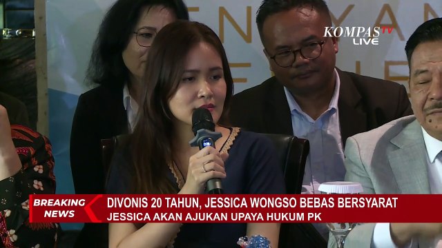 Fasih! Ini Momen Jessica Wongso Menjawab Pertanyaan dengan Bahasa Inggris di Konferensi Pers