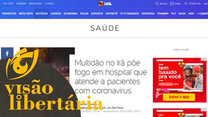 Corona vírus fora do controle no Irã | Visão Libertária - 01/03/20 | ANCAPSU