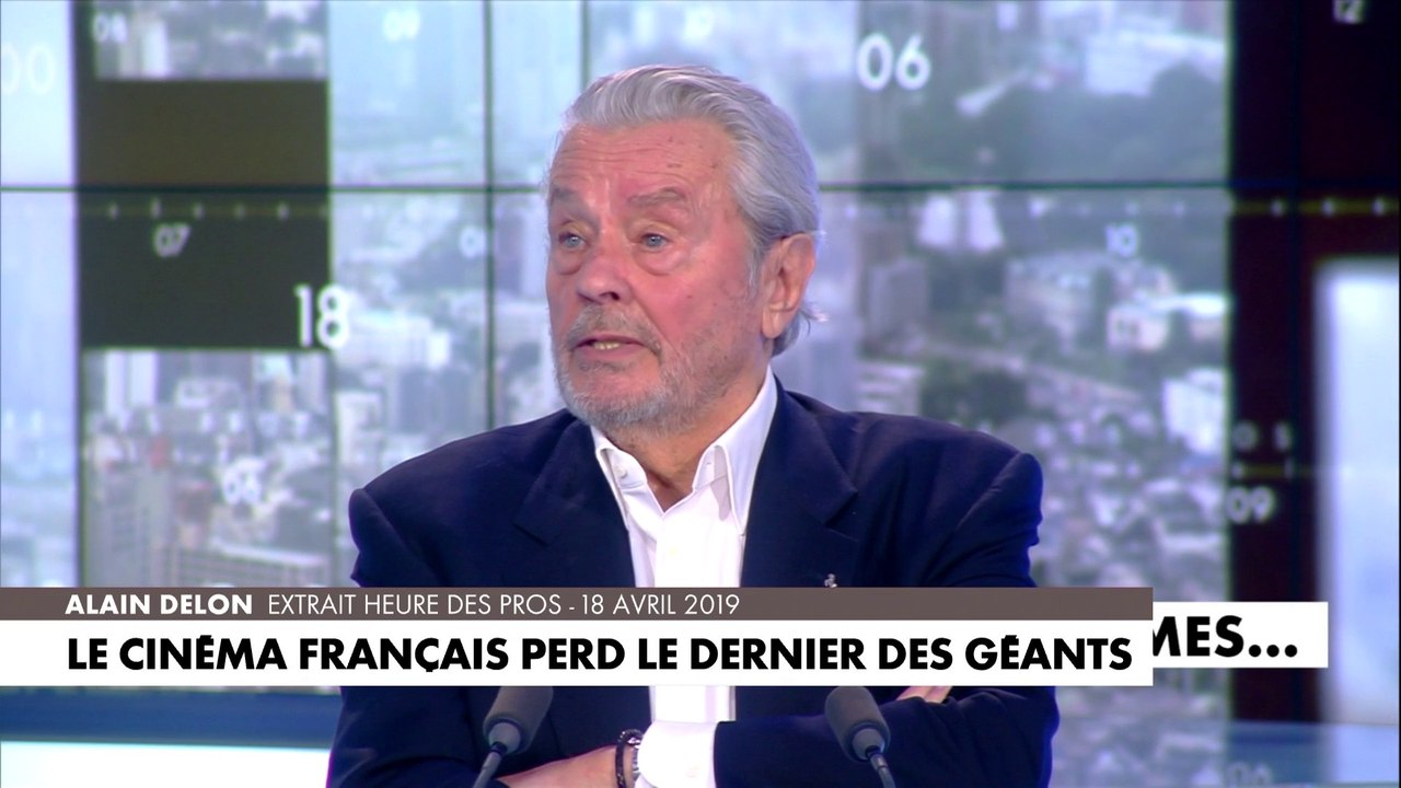 Alain Delon se remémorait, bouleversé, Dalida
