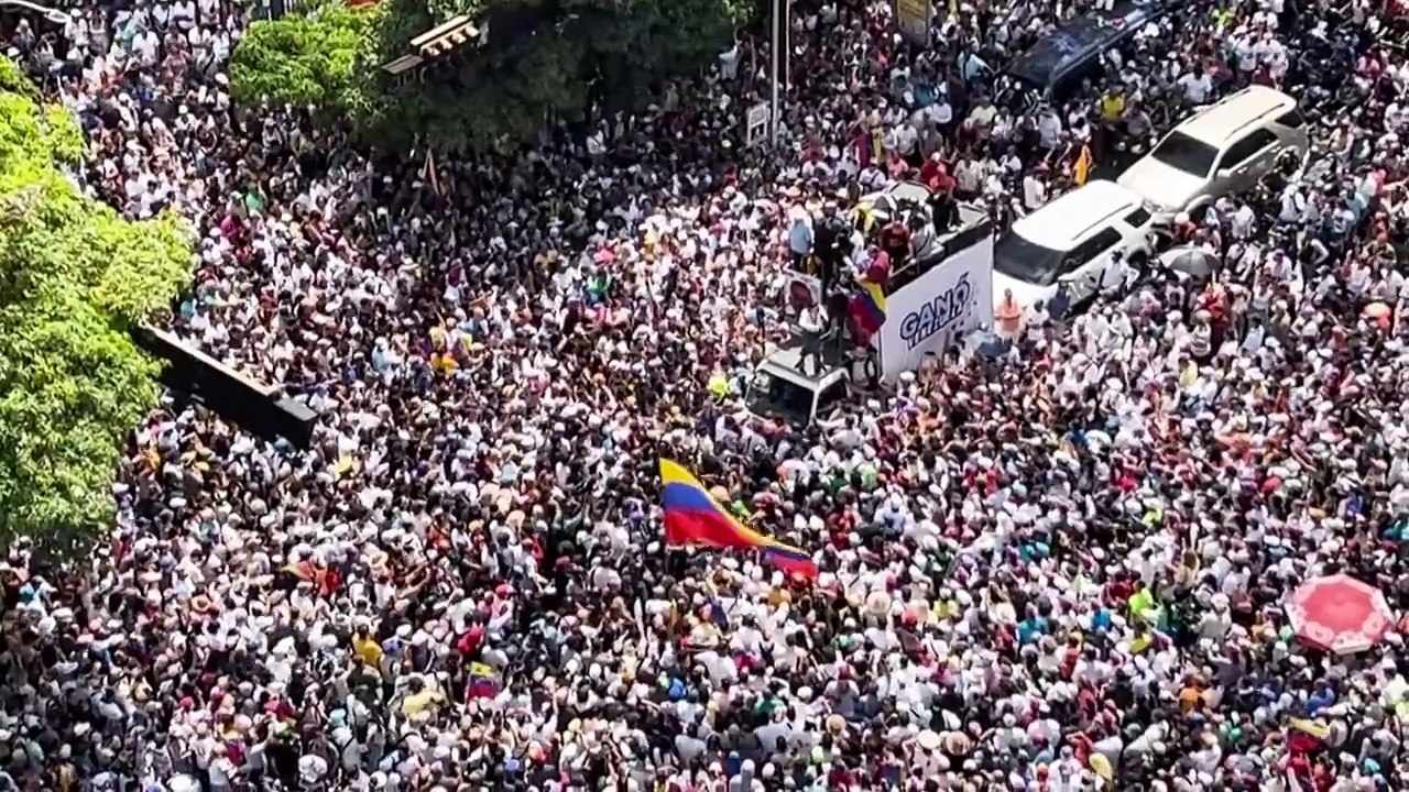 Venezuela: Massenproteste gegen umstrittenen Wahlausgang