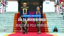 Indonésia celebra Dia da Independência na nova, mas ainda por acabar, capital Nusantara
