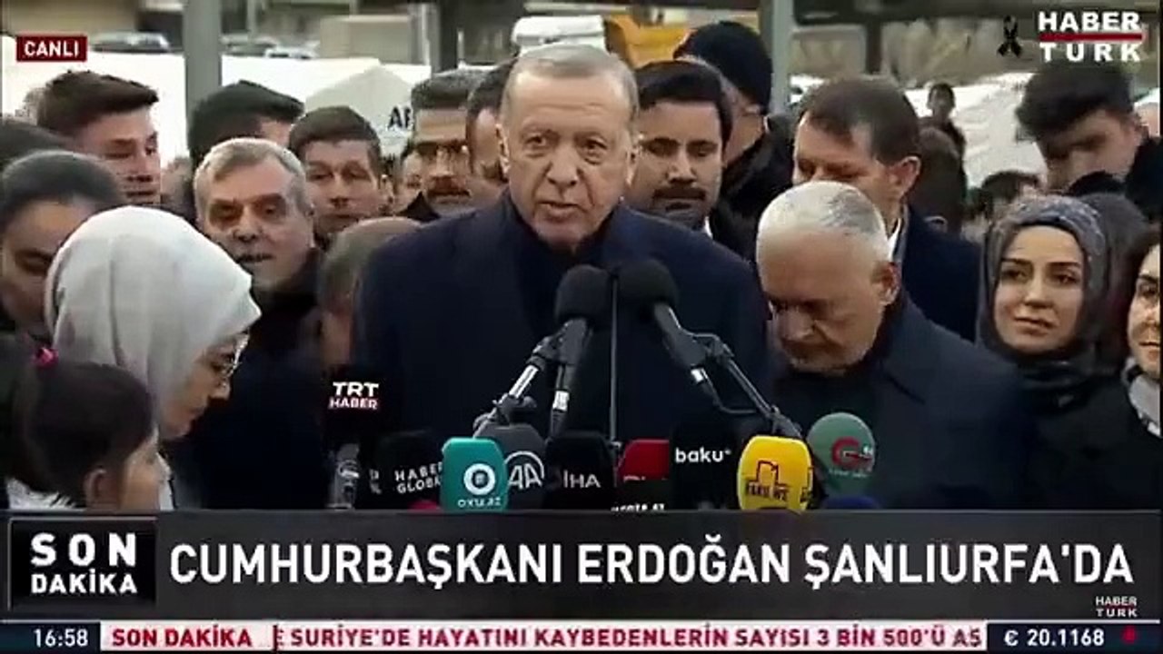 Nebati’nin deprem bölgesinde kameraya girme mücadelesi
