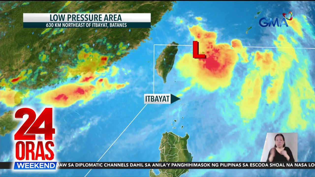 2 low pressure area, binabantayan ng PAGASA | 24 Oras Weekend