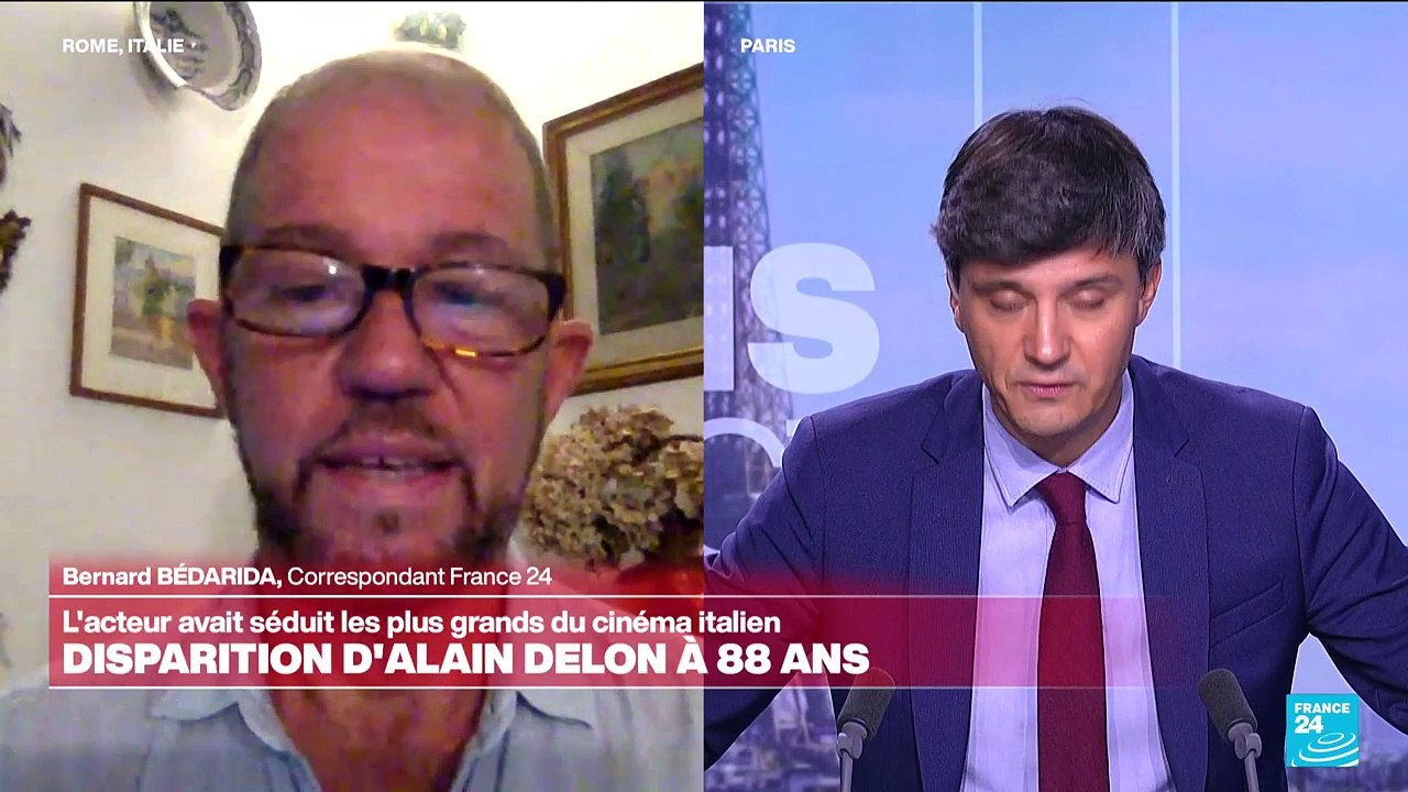 Alain Delon, une icône du cinéma français mais aussi italien