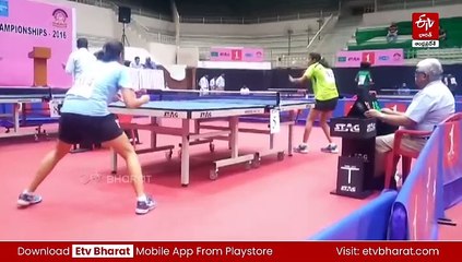 టేబుల్‌ టెన్నిస్​లో రాణిస్తున్న విజయవాడ యువతి