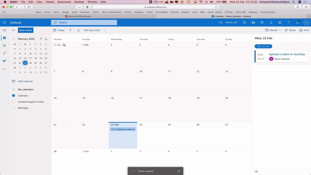 How to INVITE an Account to Your Microsoft Office 365 Calendar Event On a Mac - Basic Tutorial | New