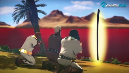 فأرسل الله عليهم الدم فسال النيل عليهم دما معجزة سيدنا موسي .. #كليم_الله