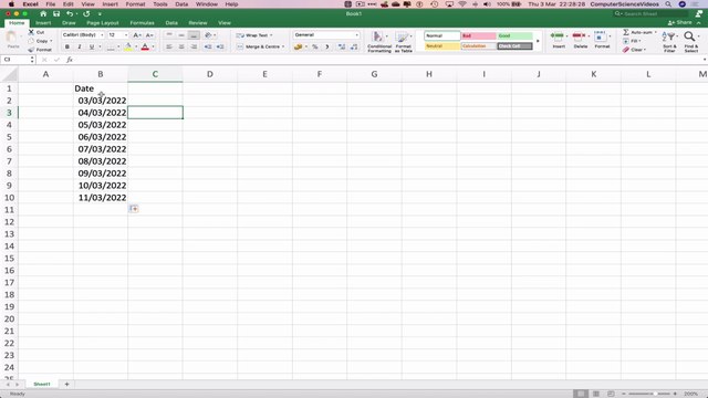 How to FORMAT a Cell Using Microsoft Excel On a Mac - Basic Tutorial | New