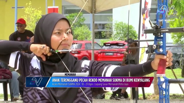 Anak Terengganu pecah rekod memanah SUKMA di Bumi Kenyalang
