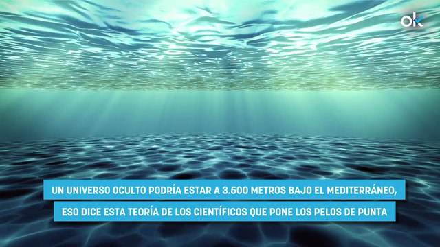Científicos hallan un posible universo oculto a 3.500 metros bajo el Mediterráneo: aquí las pruebas
