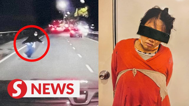 Woman arrested for causing 'night disturbances' to road users in Johor