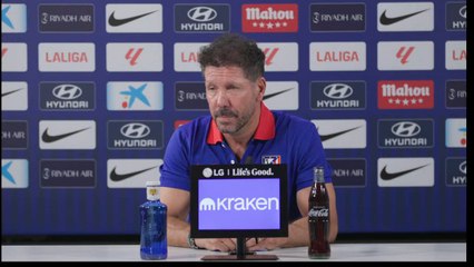 SIMEONE, rueda de prensa COMPLETA PREVIA del VILLARREAL vs. ATLÉTICO DE MADRID