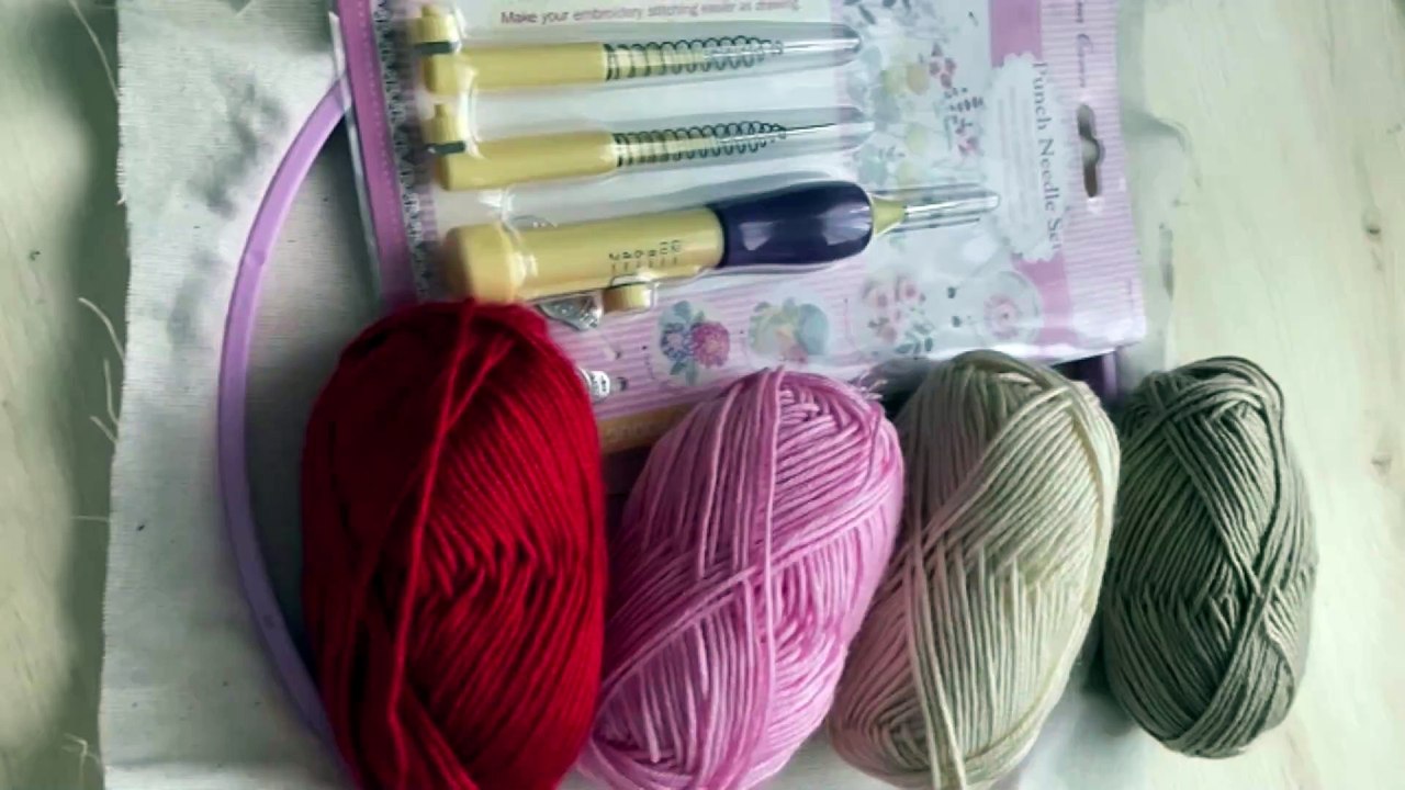 Make punch needle with me