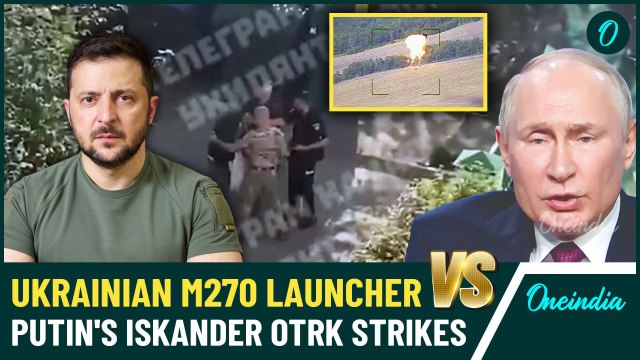 Russian Iskander OTRK Obliterates Ukrainian M270 MLRS in Sumy Region | Watch Stunning Footage