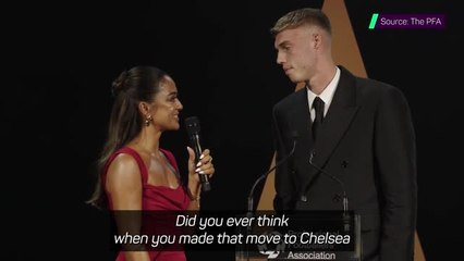 'Big games' motivate PFA Young Player of the Year Palmer