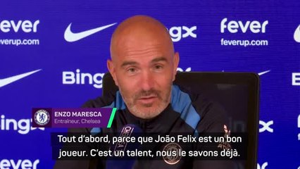 Chelsea - Maresca se réjouit de l'arrivée du talentueux et polyvalent João Felix