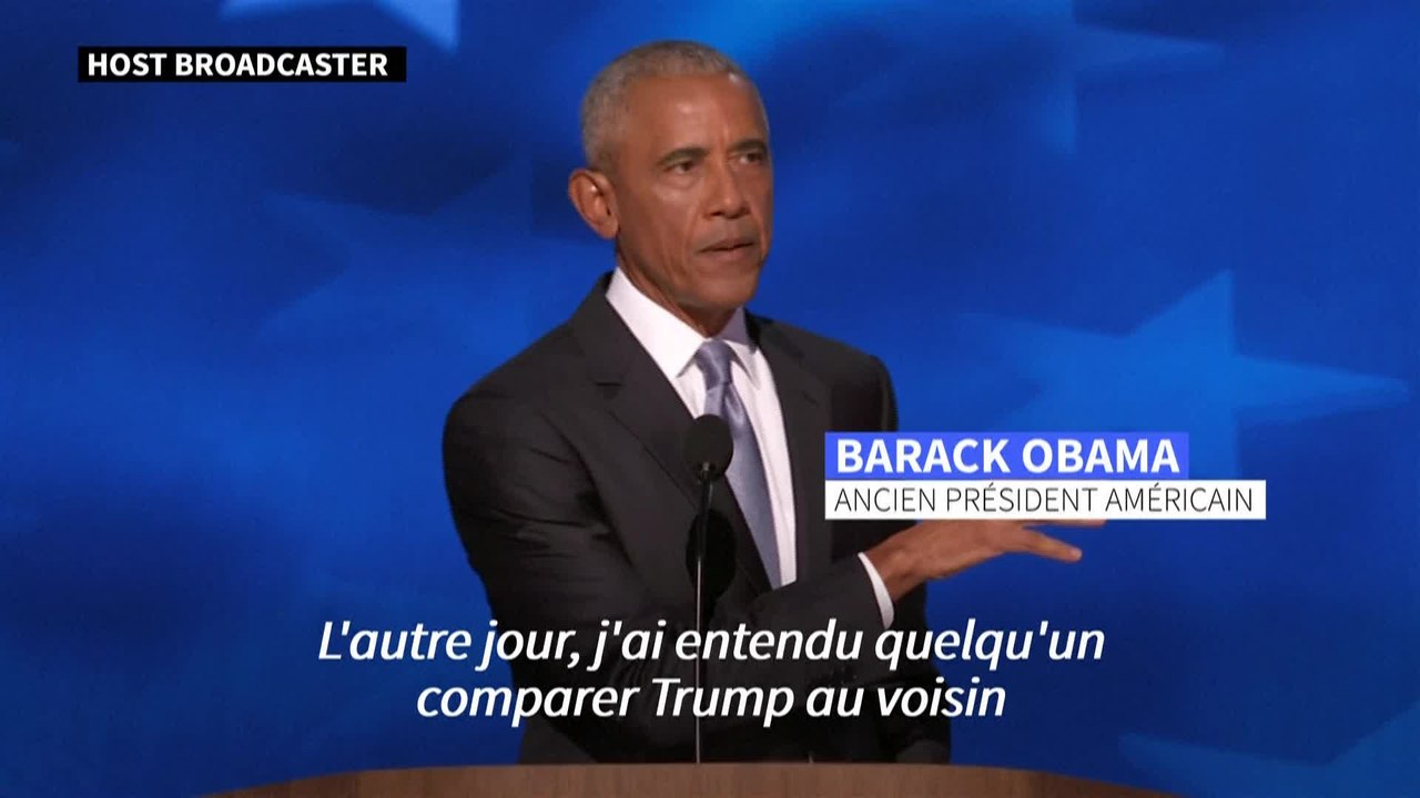 "Yes, she can !" Michelle et Barack Obama saluent en Harris "l'espoir" retrouvé