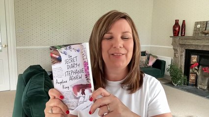 Larne author Angeline King reads from her book, 'The Secret Diary of Stephanie Agnew'