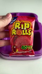 Packing School Lunch ONLY SOUR CANDY #shorts