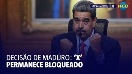 Rede social “X” permanece suspensa na Venezuela por ordem de Nicolás Maduro