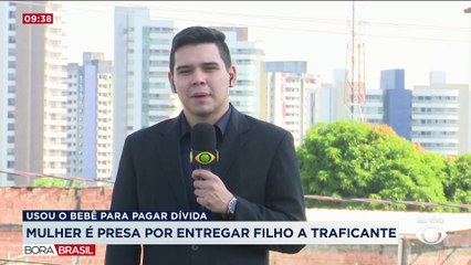 Mulher é presa por usar bebê como pagamento a traficante