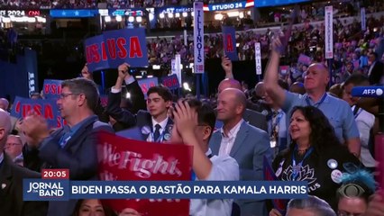 Biden discursa em tom de despedida em convenção: 'Dei coração e alma pela nação'