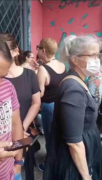 Candidatos denunciam condições precárias em fila de espera para concurso unificado no colégio Ruben Dário