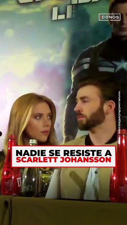 La irresistible química entre Scarlett Johansson y Chris Evans