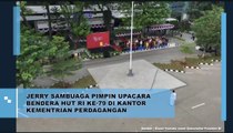 Jerry Sambuaga Pimpin Upacara Bendera HUT RI ke-79 di Kantor Kemendag