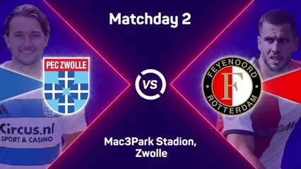 Feyenoord smash five past Zwolle