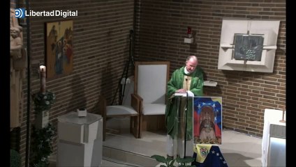 El cura de Canillejas que dice lo que el Papa calla: "Protege Virgen María a quienes luchan en Venezuela por la libertad"