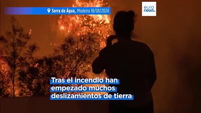 Incendios azotan media Europa en el día mundial de la prevención de incendios