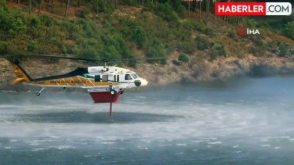 Yerli ve Milli Yangın Söndürme Helikopteri 'Nefes T-70' Göz Dolduruyor