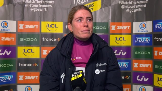 Cycling - Tour de France Femmes 2024 - Demi Vollering : It’s really painful