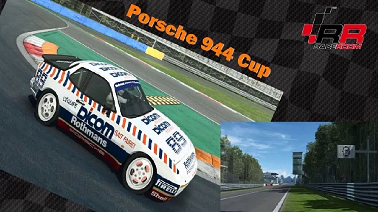 Tour de piste à Monza en Porsche Cup 944 sur Raceroom racing