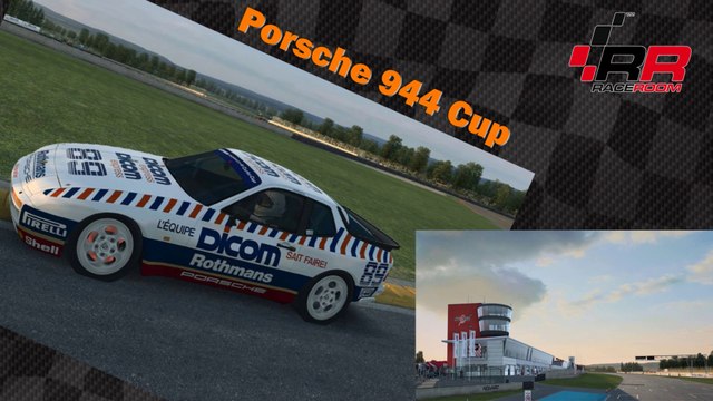 Tour de piste à Nogaro en Porsche Cup 944 sur Raceroom racing