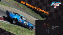 Tour de piste à Charade en De Tomaso Pantera sur Rfactor 2