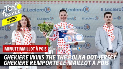E.Leclerc Polka Dot Jersey Minute - Stage 8 - Tour de France Femmes avec Zwift 2024